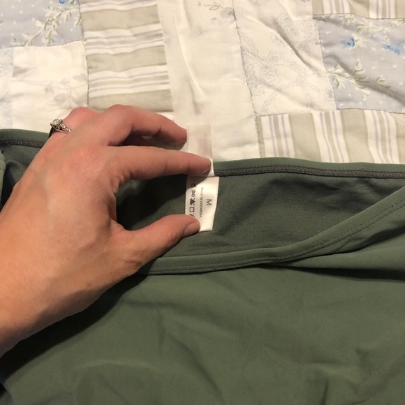 Olive bathing suit - Picture 2 of 2